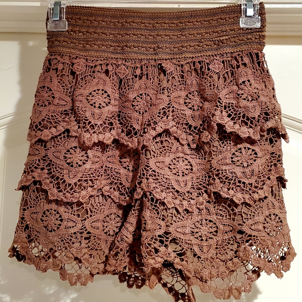 Flowy Brown Shorts